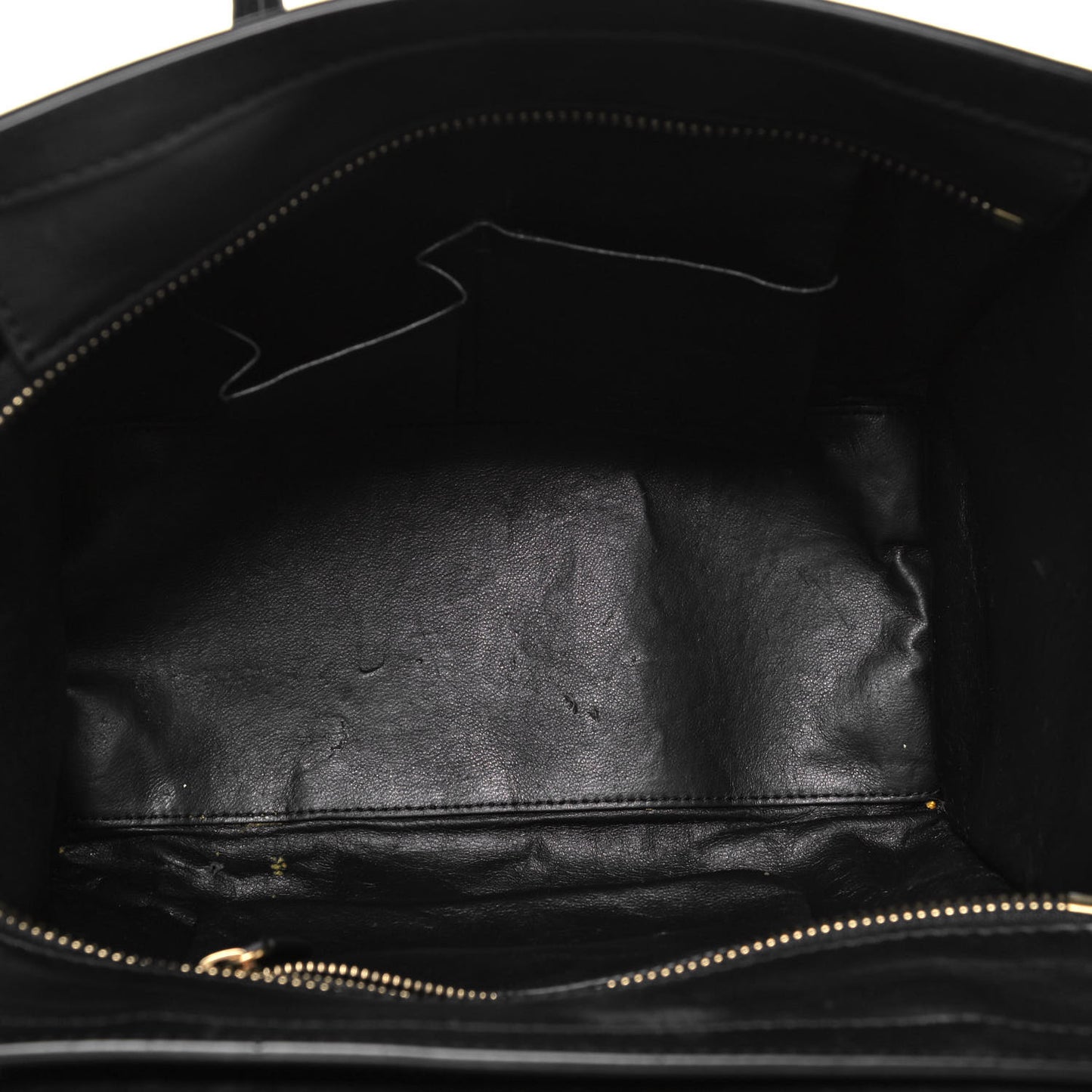 Smooth Calfskin Micro Luggage Black