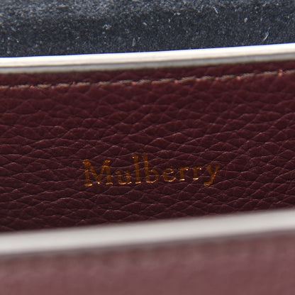 Mulberry Small Classic Grain Calfskin Mini Seaton Oxblood 6 of 9