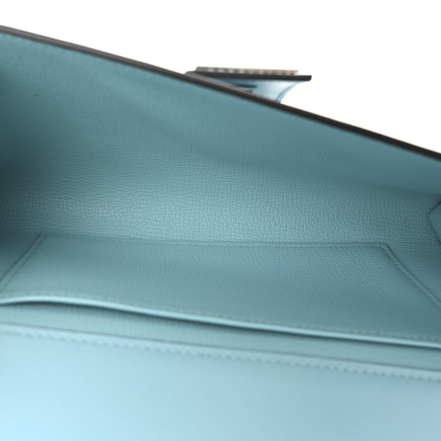 Tadelakt Medor 23 Clutch Bleu Atoll