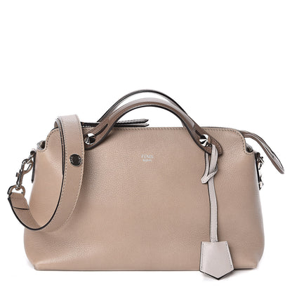Fendi Vitello Dolce Medium By The Way Boston Bag Tortora Seppia 1 of 10