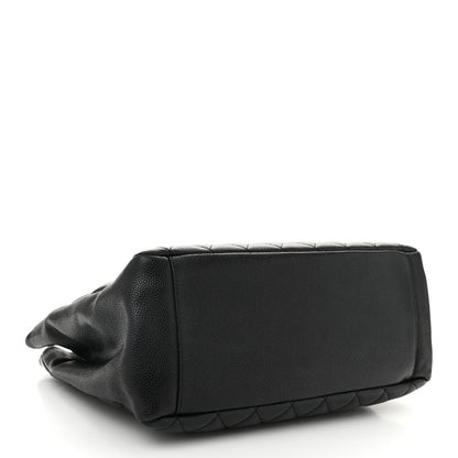 Chanel Caviar Quilted Grand Shopping Tote GST Black 4 of 10