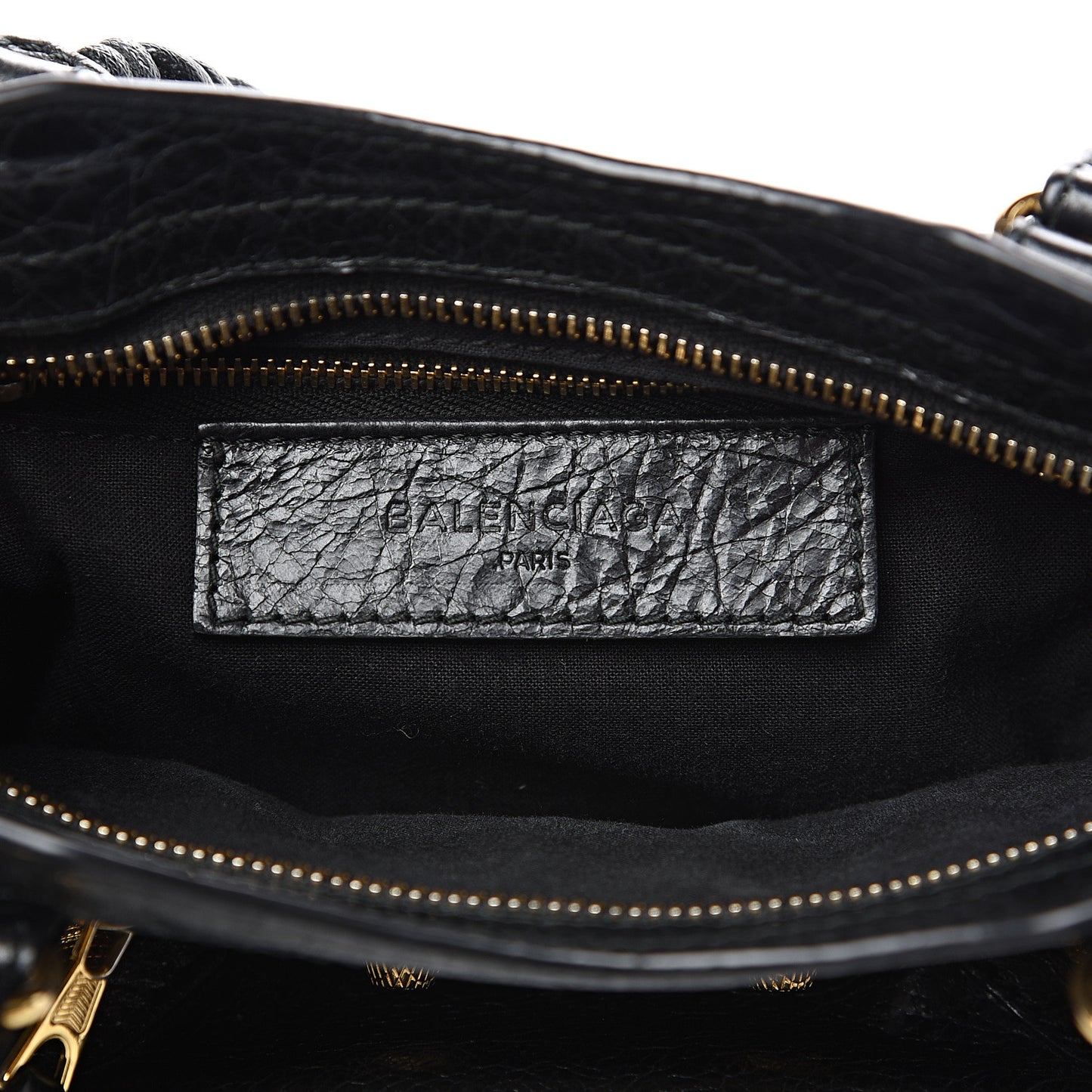 Agneau Giant 12 Gold Hardware Mini City Black