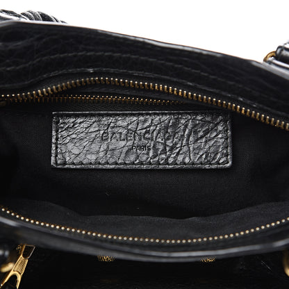 Balenciaga Agneau Giant 12 Gold Hardware Mini City Black 5 of 8
