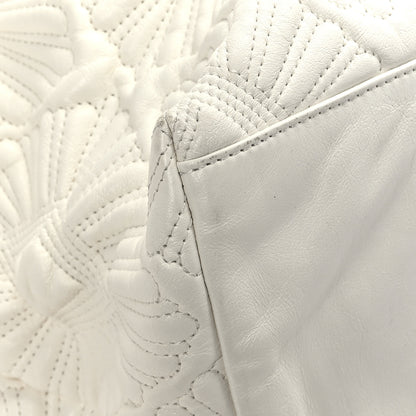 Chanel Lambskin Quilted Ca D'Oro Tote Ivory 8 of 10