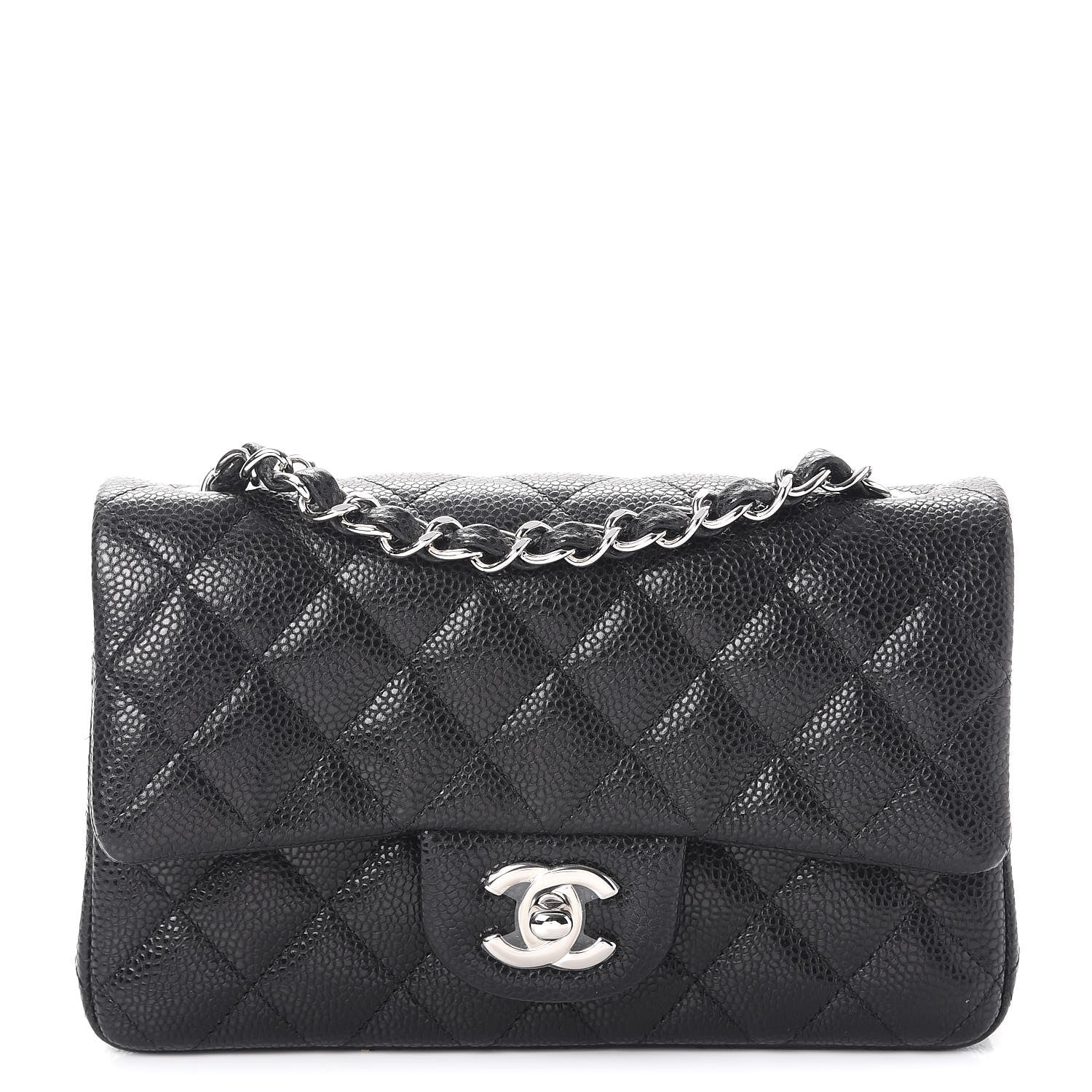 Chanel Caviar Quilted Mini Rectangular Flap Black 1 of 10