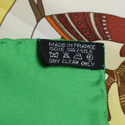 Hermes Silk La Vie Du Grand Nord Scarf 90 6 of 6