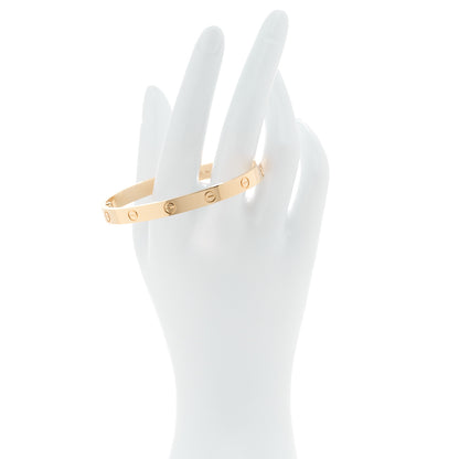 Cartier 18K Yellow Gold LOVE Bracelet 18 2 of 8