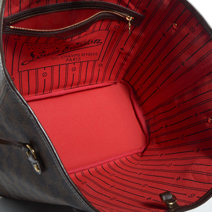 Louis Vuitton Damier Ebene Neverfull MM 6 of 9