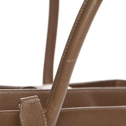 Chanel Calfskin Cerf Executive Shopper Tote Beige 9 of 9
