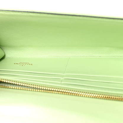 Valentino Garavani Nappa Roman Stud Wallet on Chain Ambrosia 5 of 10