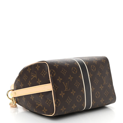 Louis Vuitton Monogram My LV Heritage Speedy Bandouliere 25 Black White 4 of 9