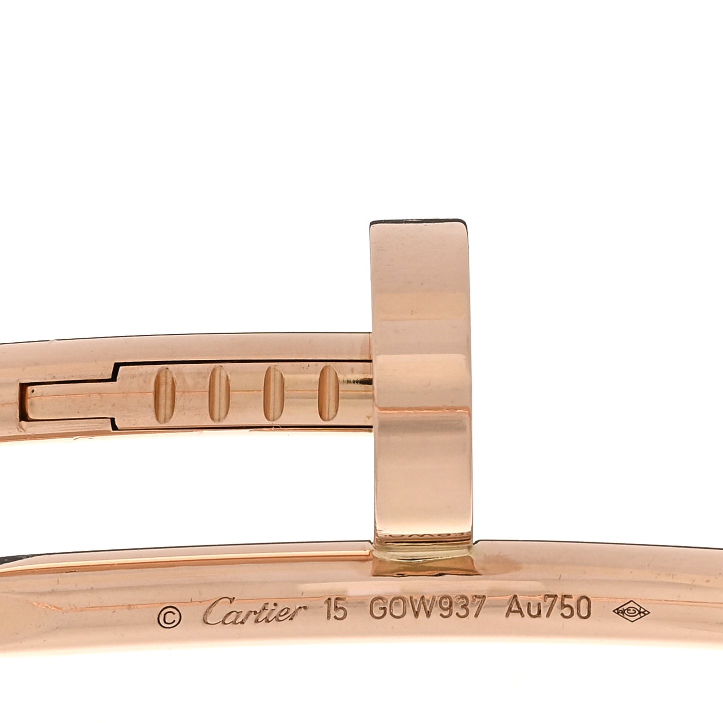 18K Pink Gold Juste Un Clou Bracelet 15