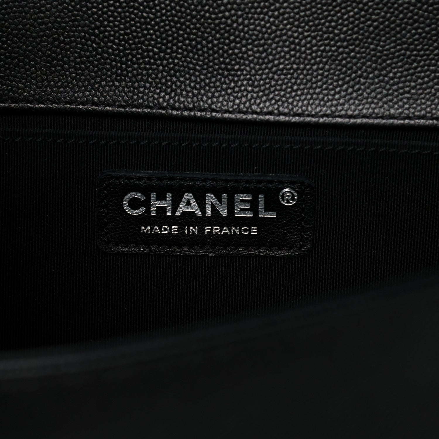 Chanel Caviar Quilted Medium Boy Flap So Black 6 of 10