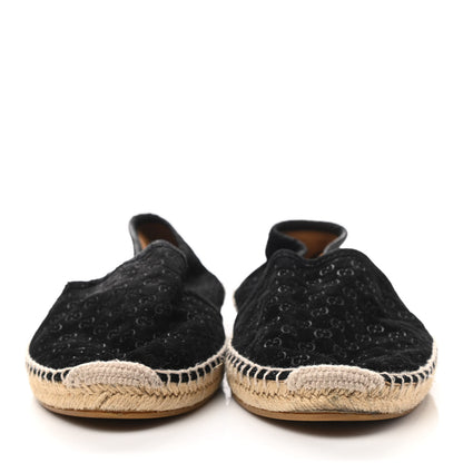 Gucci Suede Microguccissima Espadrilles 39.5 Black 2 of 9