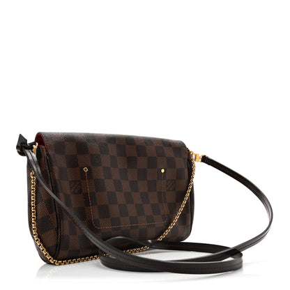 Louis Vuitton Damier Ebene Favorite MM 3 of 13