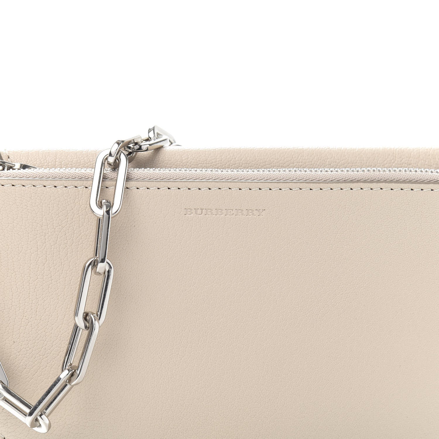 Burberry Goatskin Pecan Chain Shoulder Bag Limestone 10 of 10