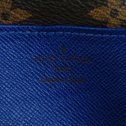 Louis Vuitton Monogram Emilie Wallet Blue 6 of 7