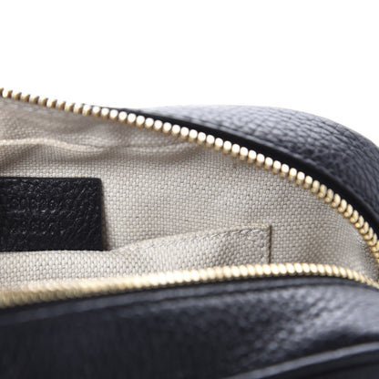 Gucci Pebbled Calfskin Small Soho Disco Bag Black 9 of 11