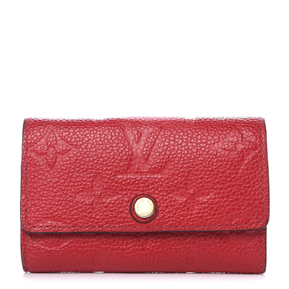 Louis Vuitton Empreinte Multicles 6 Key Holder Scarlet 1 of 10