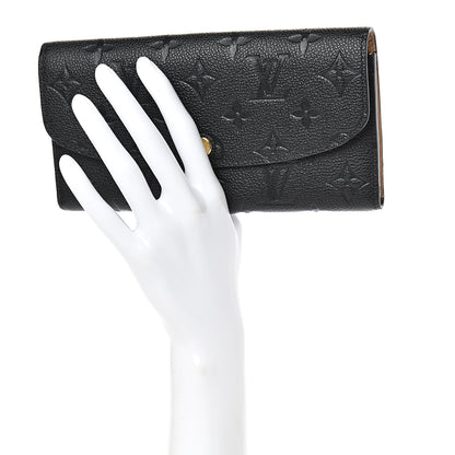 Louis Vuitton Empreinte Emilie Wallet Black Dune 2 of 8
