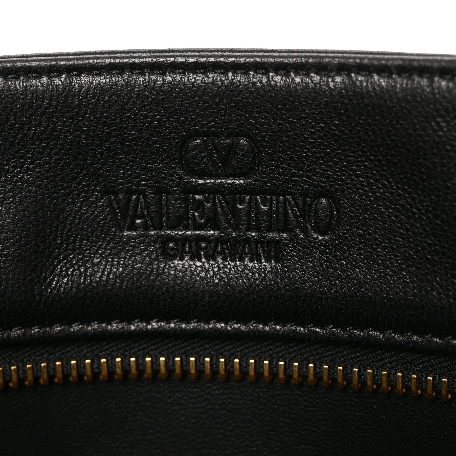 Valentino Garavani Nappa Small Viva Superstar Shopping Tote Black Brown 6 of 9