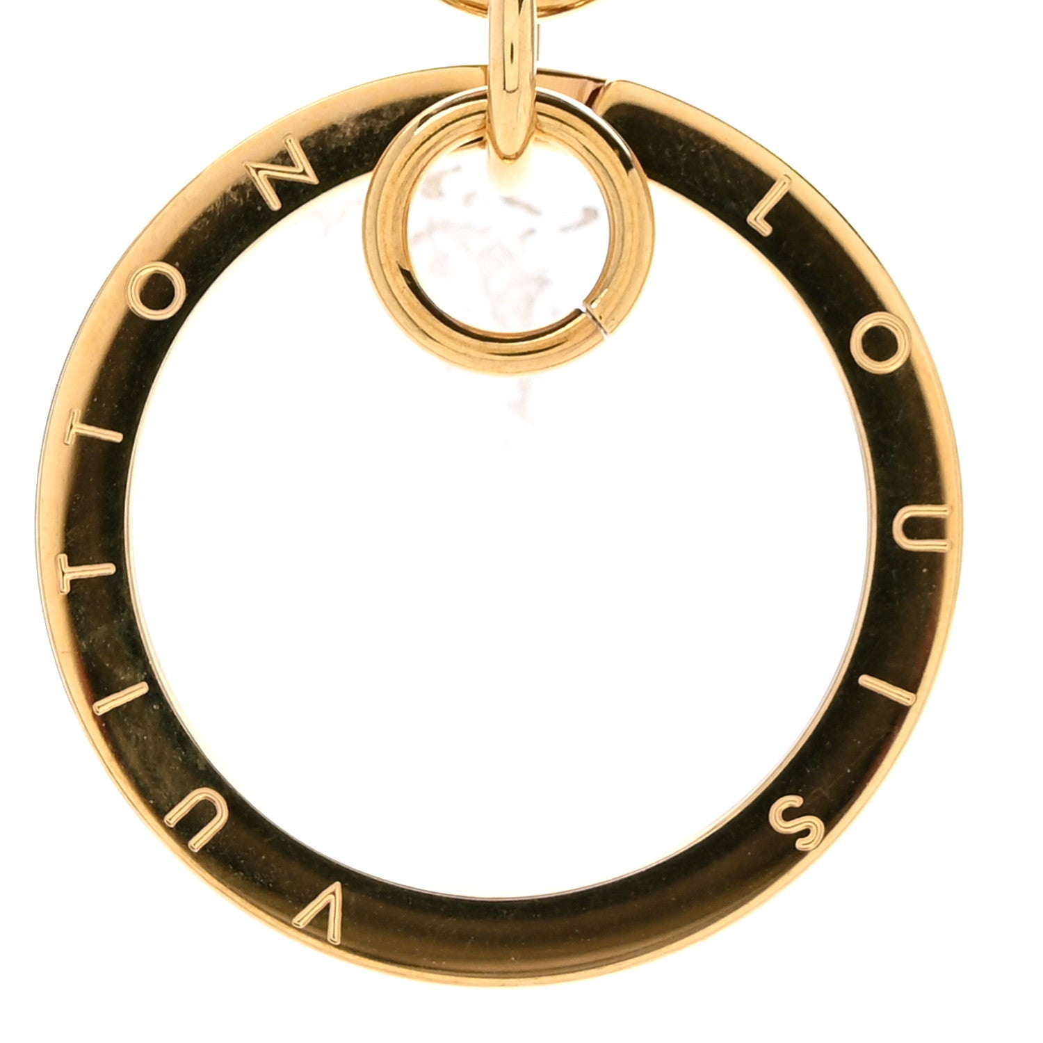 Louis Vuitton Artsy Key Ring Holder Gold 3 of 3