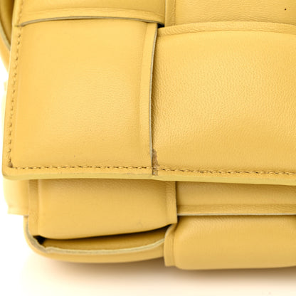 Bottega Veneta Lambskin Maxi Intreccio Padded Chain Cassette Crossbody Bag Corn 12 of 12