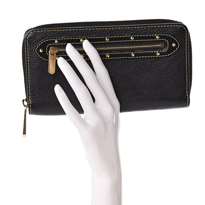 Louis Vuitton Suhali Zippy Wallet Black 2 of 7