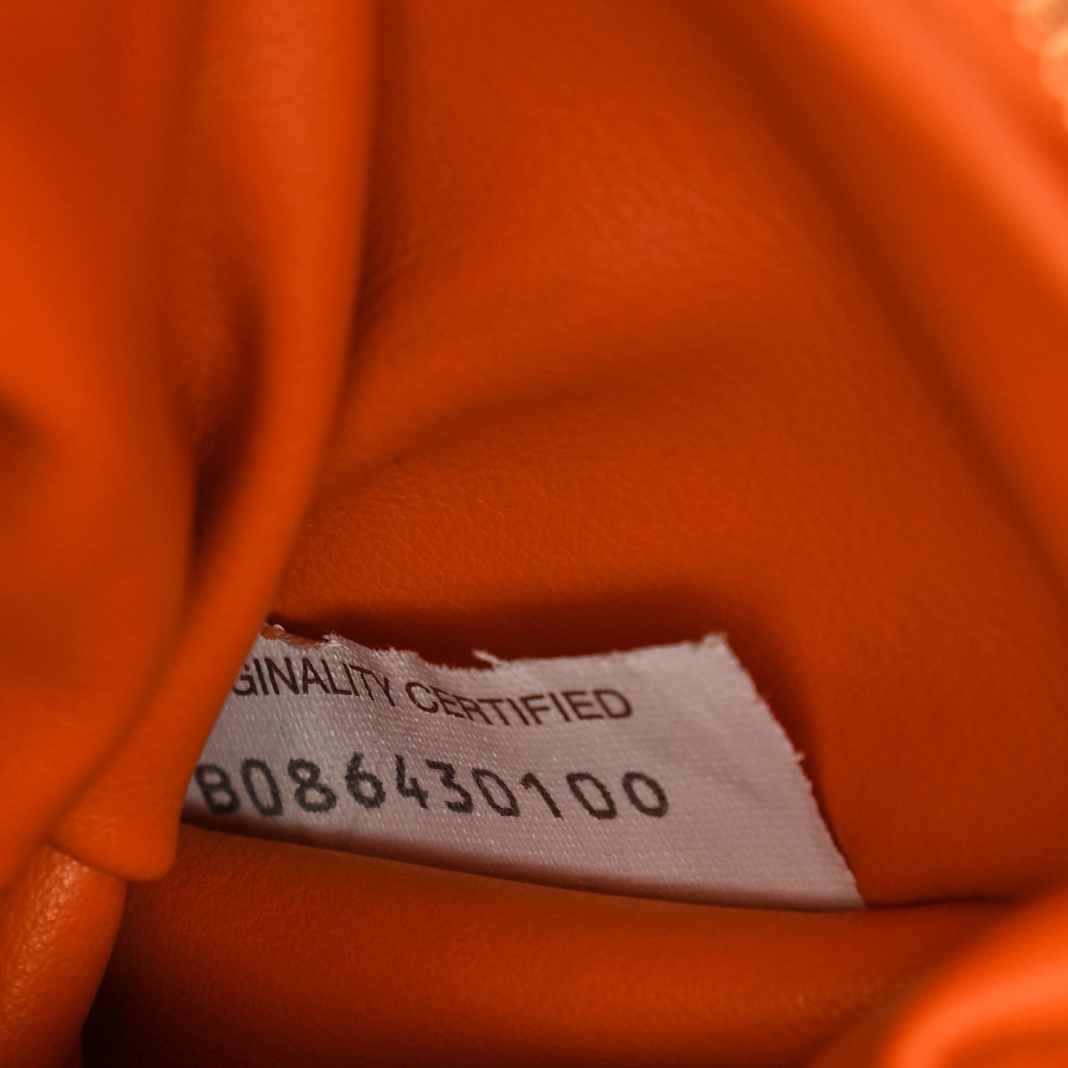 Bottega Veneta Nappa Intrecciato BV Twist Orange 7 of 10