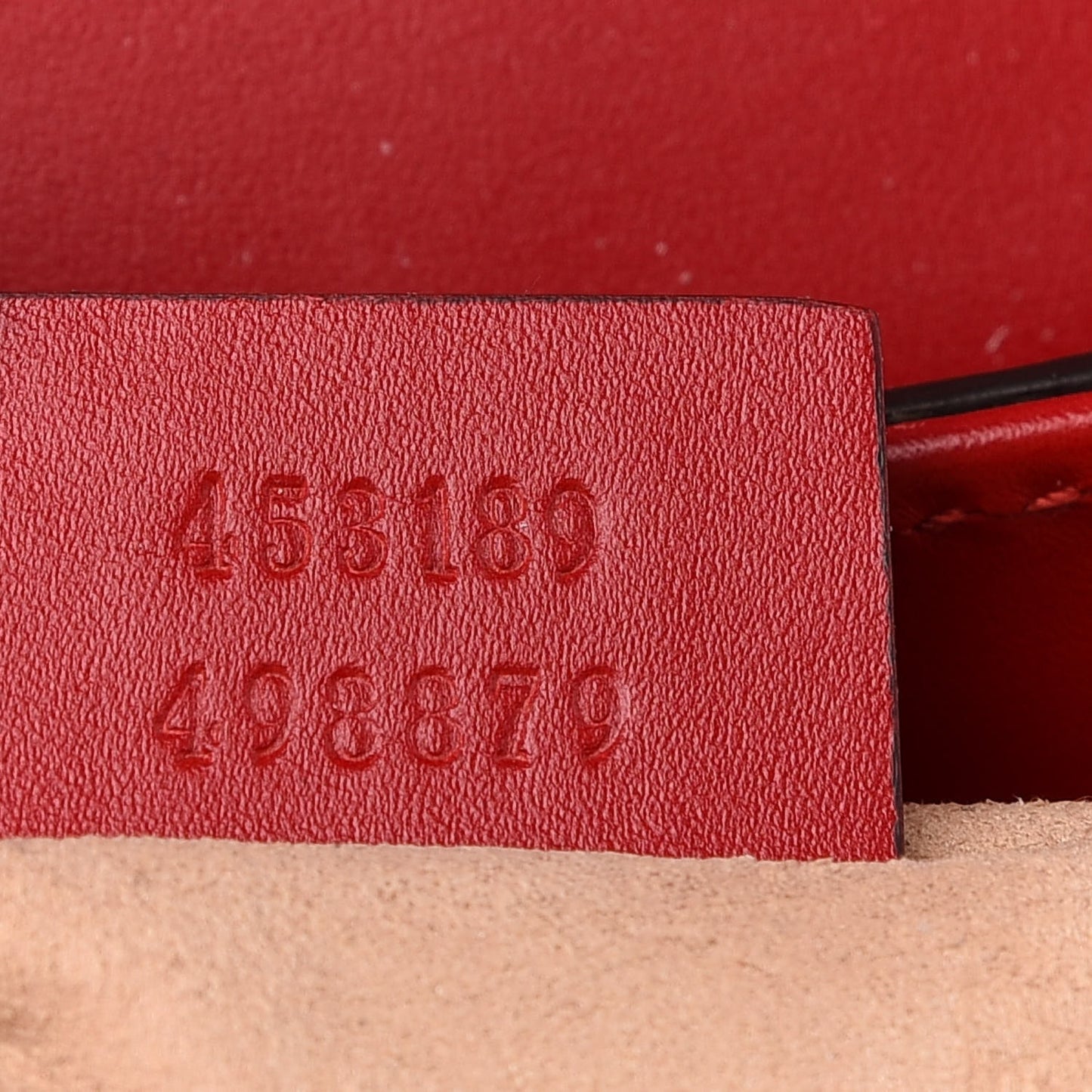 Guccissima Web Medium Padlock Messenger Shoulder Bag Hibiscus Red