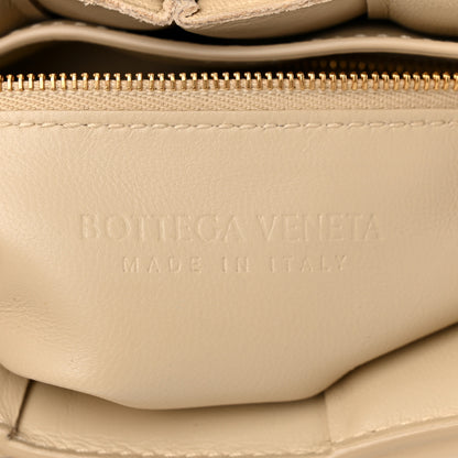 Bottega Veneta Lambskin Maxi Intreccio Padded Chain Cassette Crossbody Bag Porridge 6 of 10