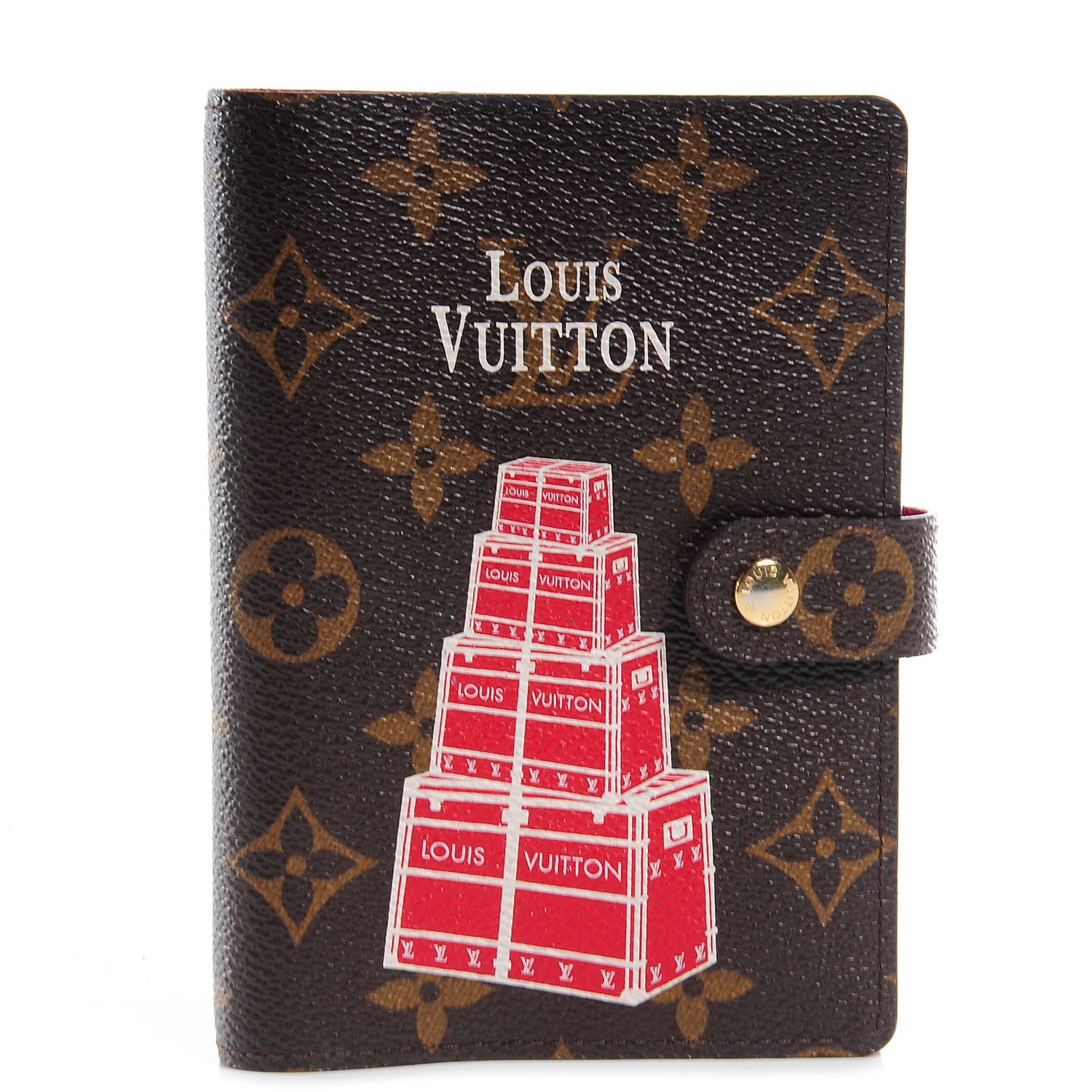 Louis Vuitton Malle Empilees Stacked Trunks Small Ring Agenda 1 of 8