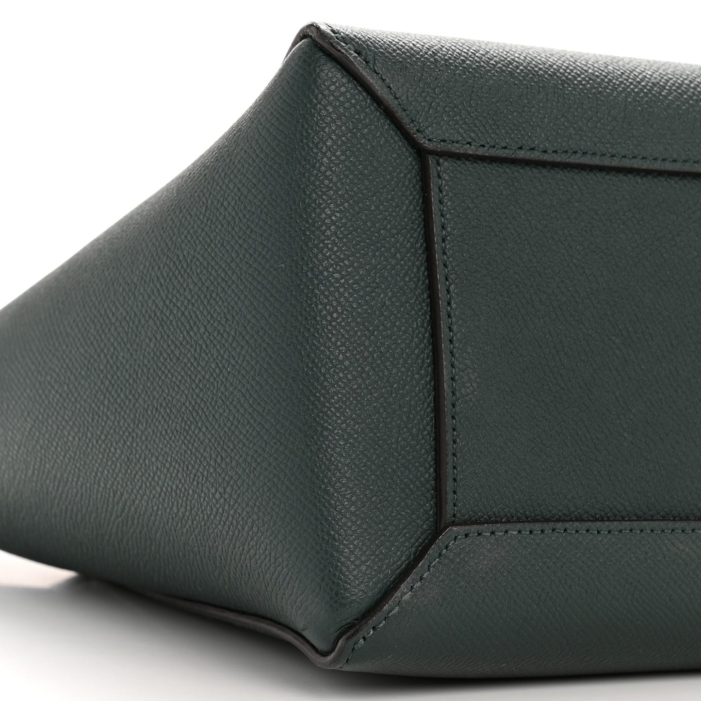 Grained Calfskin Micro Belt Bag Amazone