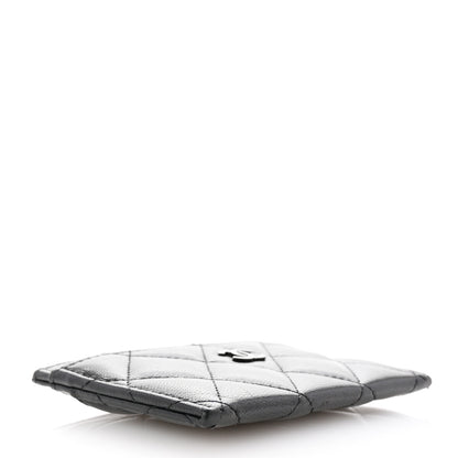 Chanel Lambskin Quilted Card Holder So Black 4 of 9