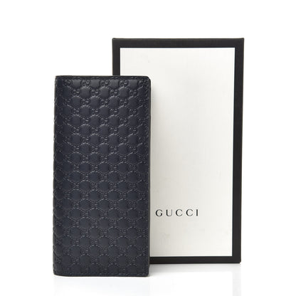 Gucci Microguccissima Bi-Fold Organizer Wallet Blue 8 of 8