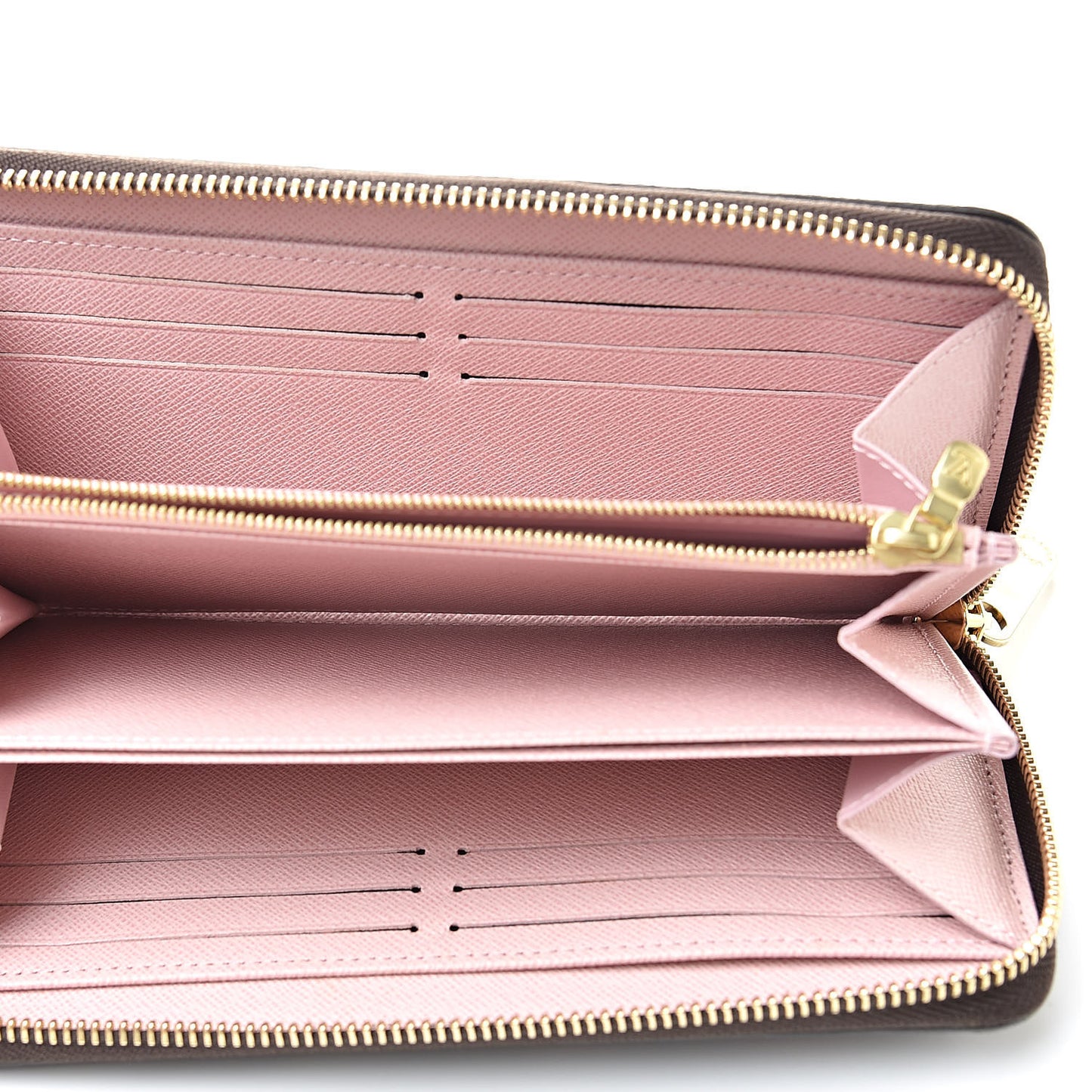 Monogram Zippy Wallet Rose Ballerine