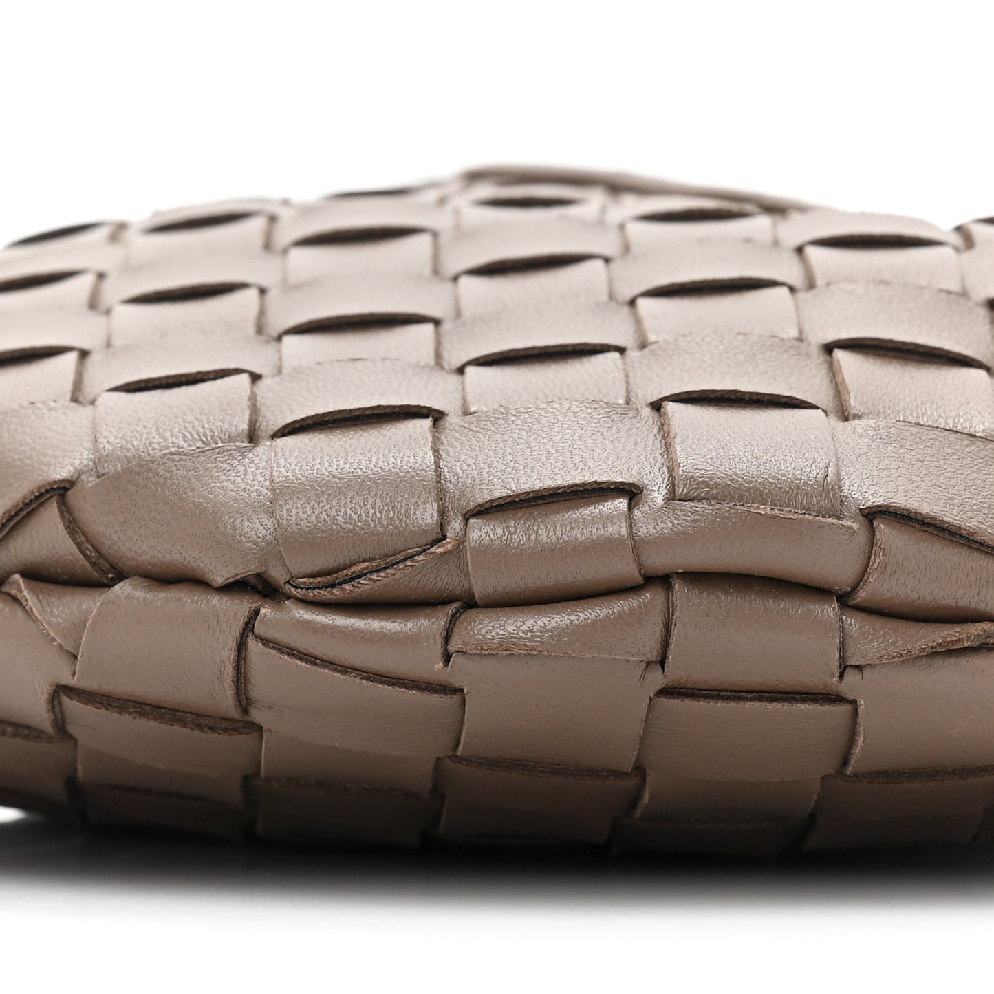 Nappa Intrecciato Mini Sardine Bag Taupe Grey