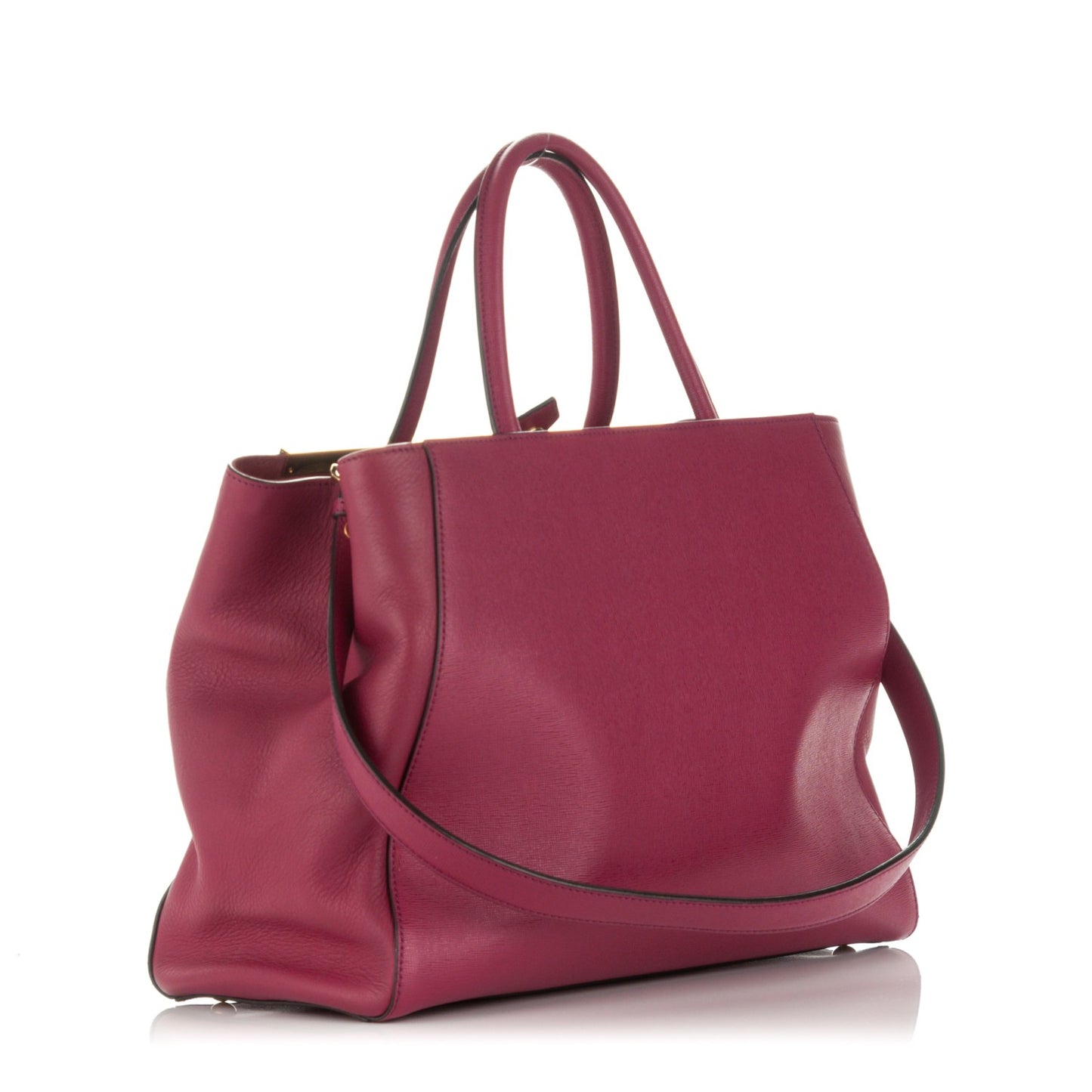 Vitello Elite Flamingo Regular 2Jours Tote Amarena