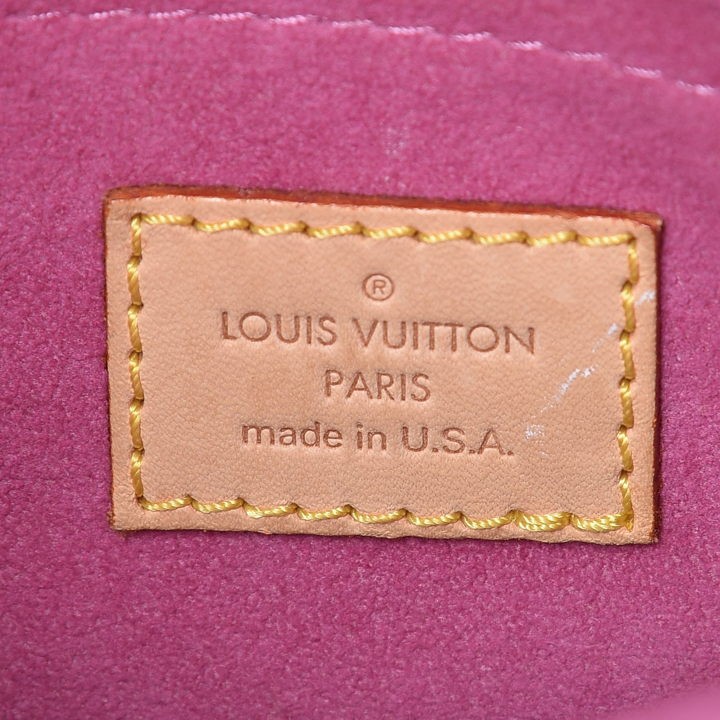 Monogram Denim Neo Speedy Fuchsia