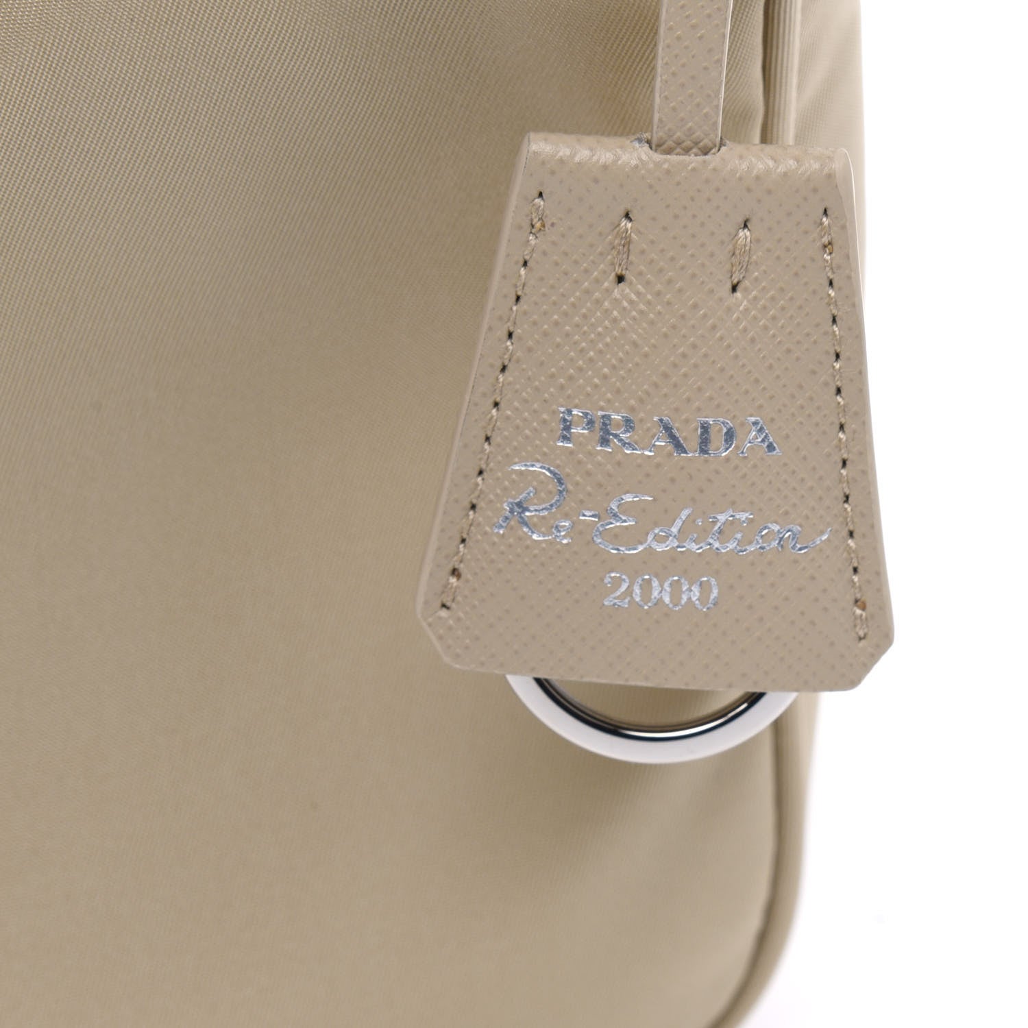Prada Re-Nylon Saffiano Mini Re-Edition 2000 Bag Deserto 7 of 13
