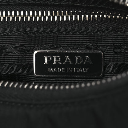 Prada Tessuto Nylon Saffiano Mini Re-Edition 2005 Bag Black 6 of 10