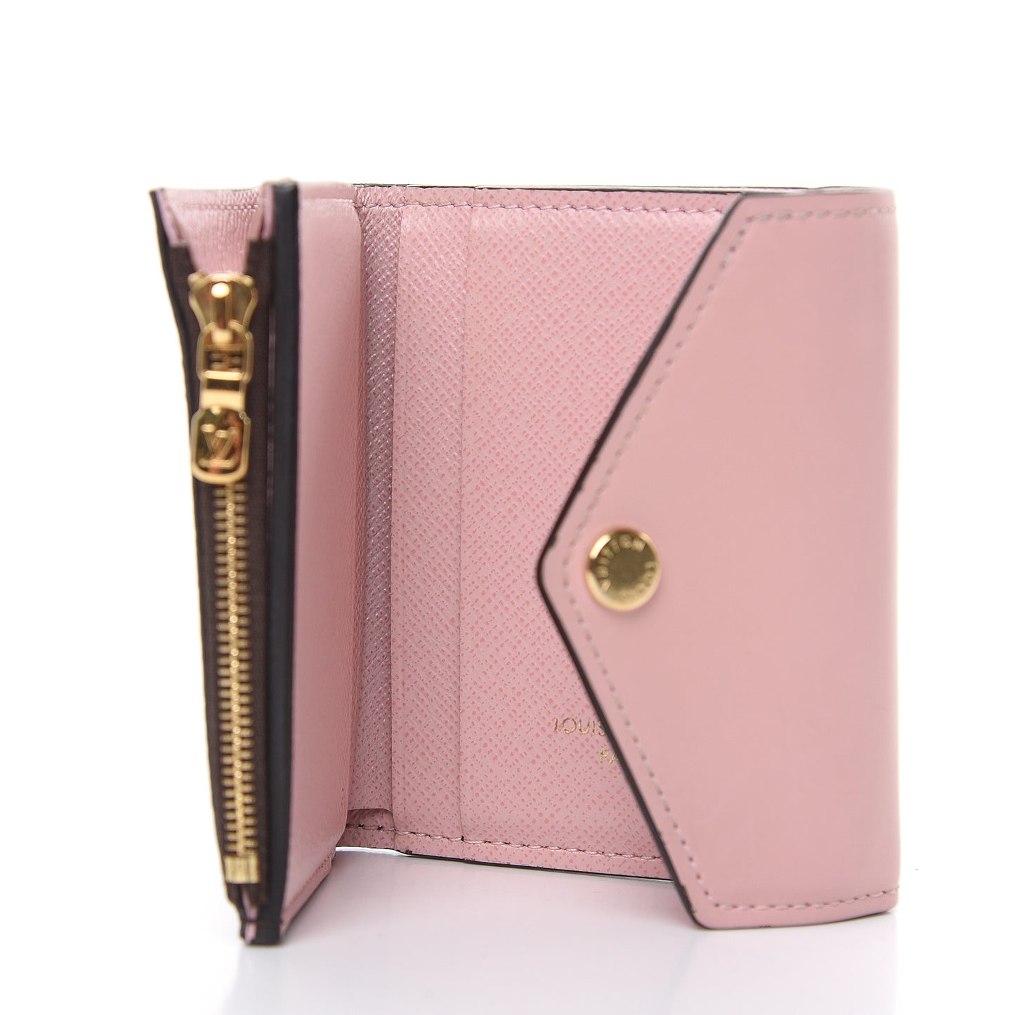 Monogram Zoe Wallet Rose Ballerine