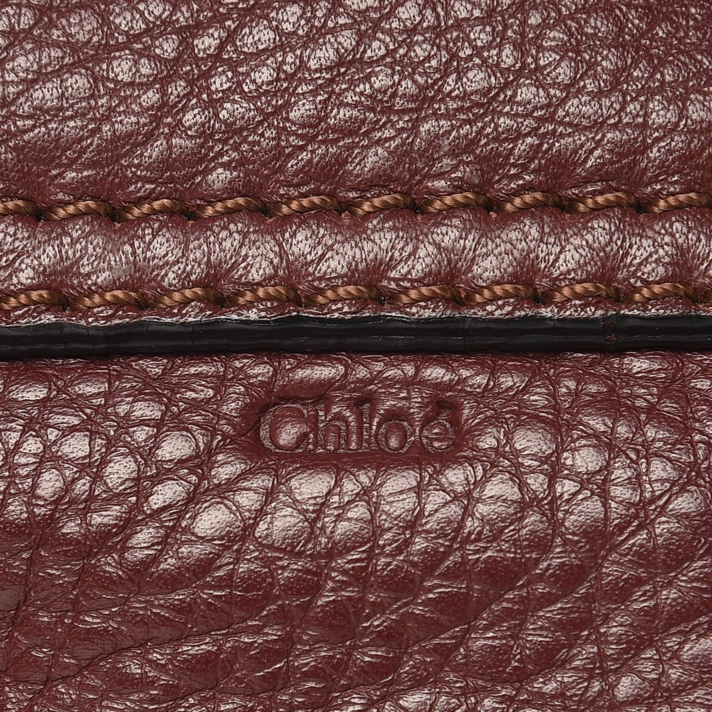 Calfskin Marcie Pochette Crossbody Bag Wine Purple