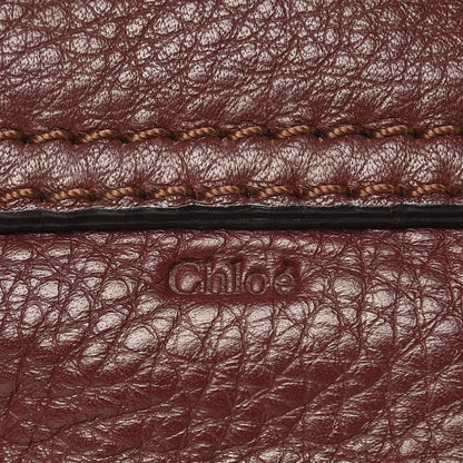 Chloe Calfskin Marcie Pochette Crossbody Bag Wine Purple 8 of 10