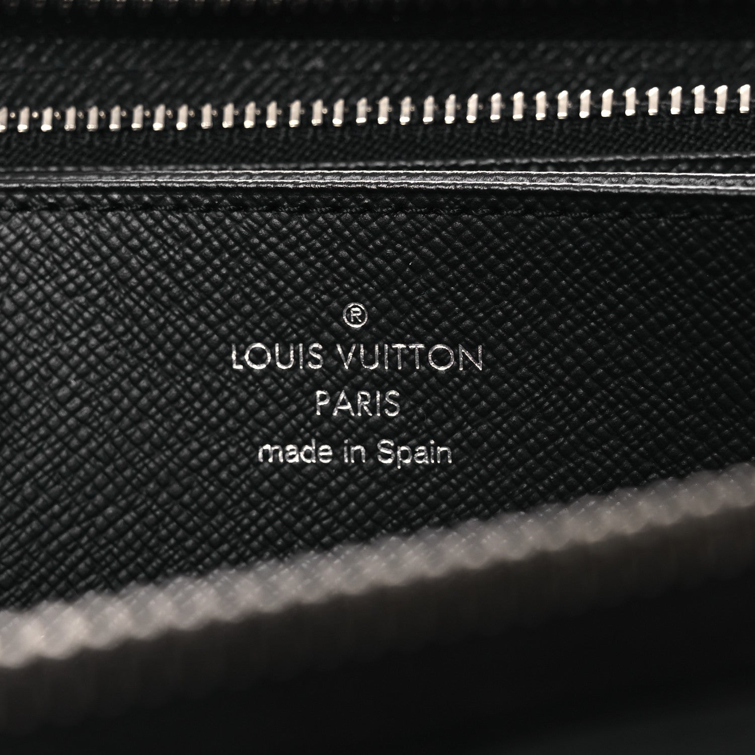 Louis Vuitton Epi Zippy Wallet Black 6 of 8