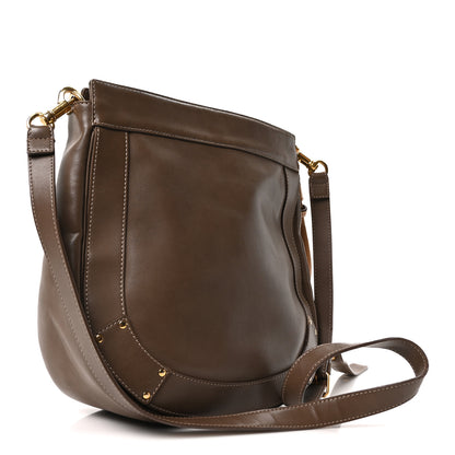 Chloe Calfskin Eden Crossbody Brown 3 of 10