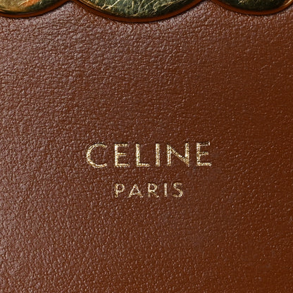 Celine Canvas Leopard Small Triomphe Wallet Tan 6 of 7