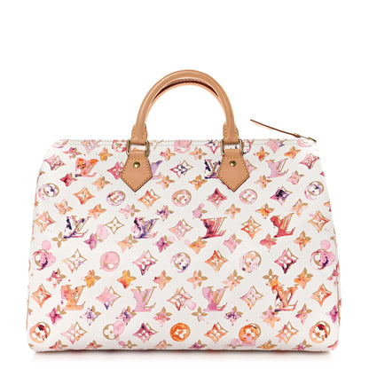 Louis Vuitton Watercolor Aquarelle Speedy 35 White 1 of 11