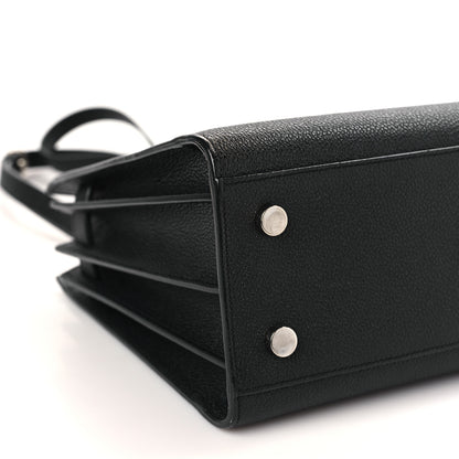 Saint Laurent Grained Calfskin Baby Sac De Jour Black 8 of 10