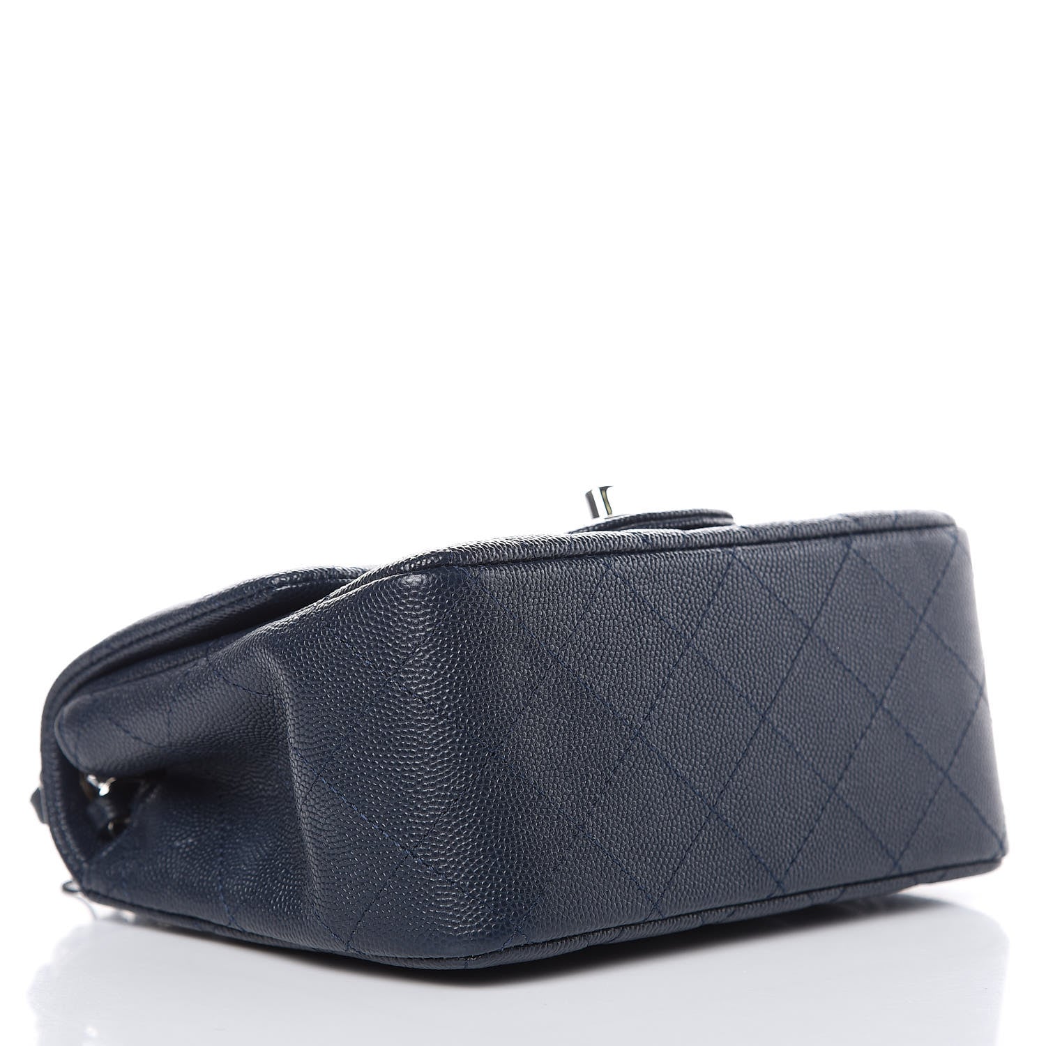 Chanel Caviar Quilted Mini Square Flap Navy 4 of 10